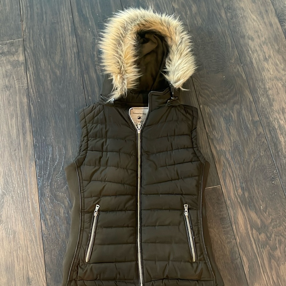 Green Puff Vest